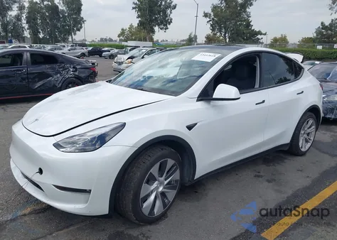 2023 Tesla Model Y Awd/Long Range Dual Motor All-Wheel Drive из США, поврежденный, VIN 7SAYGAEE2PF763662